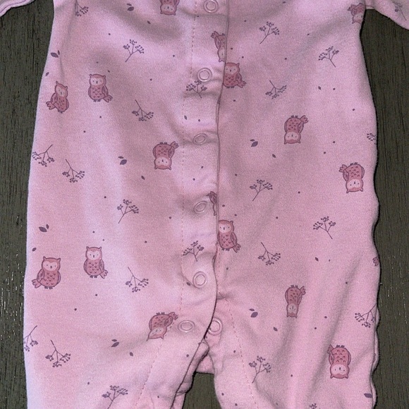 3 For $12 Baby Girl Child Of Mine Footies - Picture 5 of 11